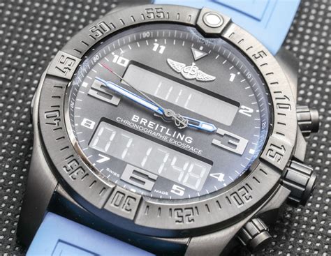 breitling professional exospace b55 connected 46 chronograph mens watch|Breitling exospace battery life.